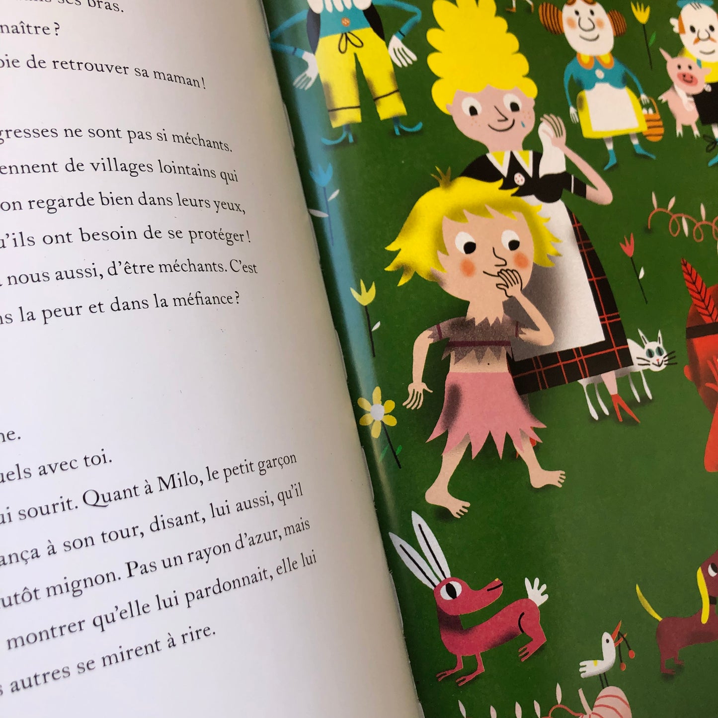 Philomène et les ogres, livre CD