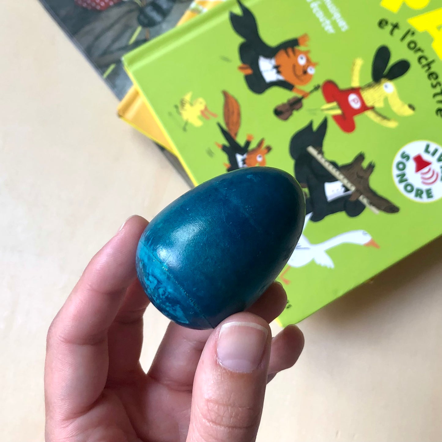 Oeuf à secouer