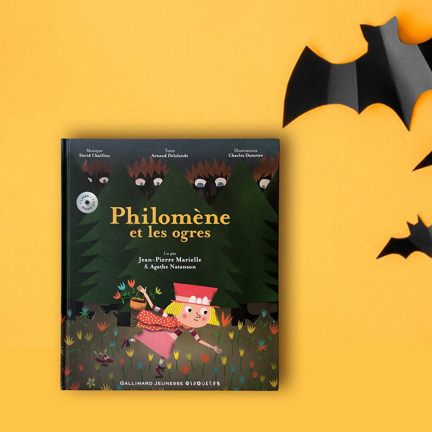 Philomène et les ogres, livre CD