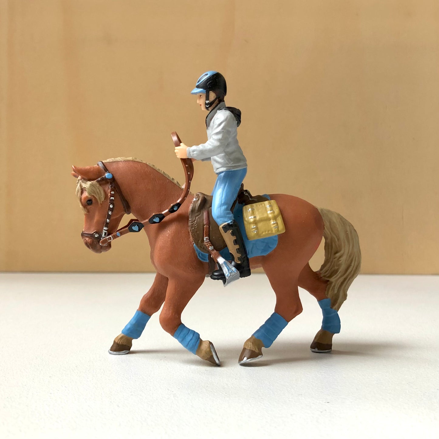 Jeune cavalier et son cheval