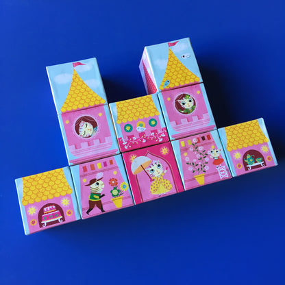 Puzzle cubes château de princesse