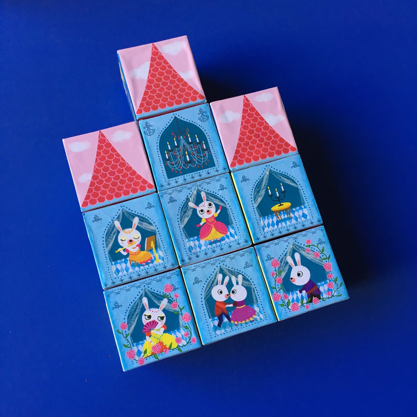 Puzzle cubes château de princesse